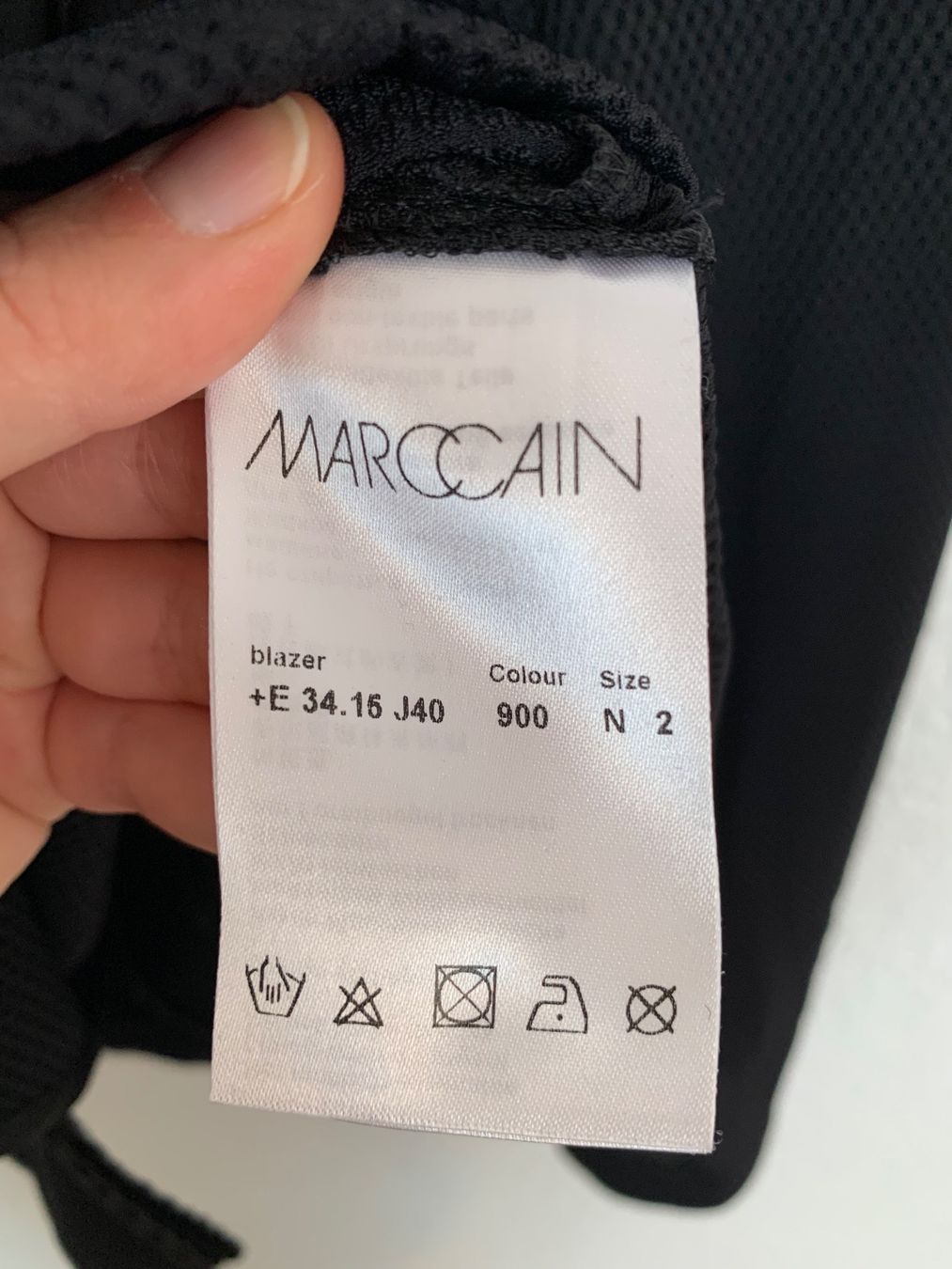 Marc Cain Jacken: Marc Cain Jacke Blazer schwarz Gr. XS / S – Gebraucht aus Fislisbach von KolibriSecondhand 9