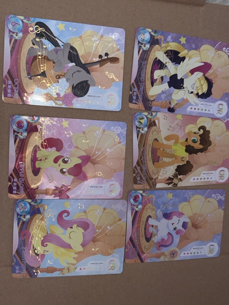 Cartoline: My little pony kayou- UR SET! – Usato da Zuchwil venduto da PonyPopArt