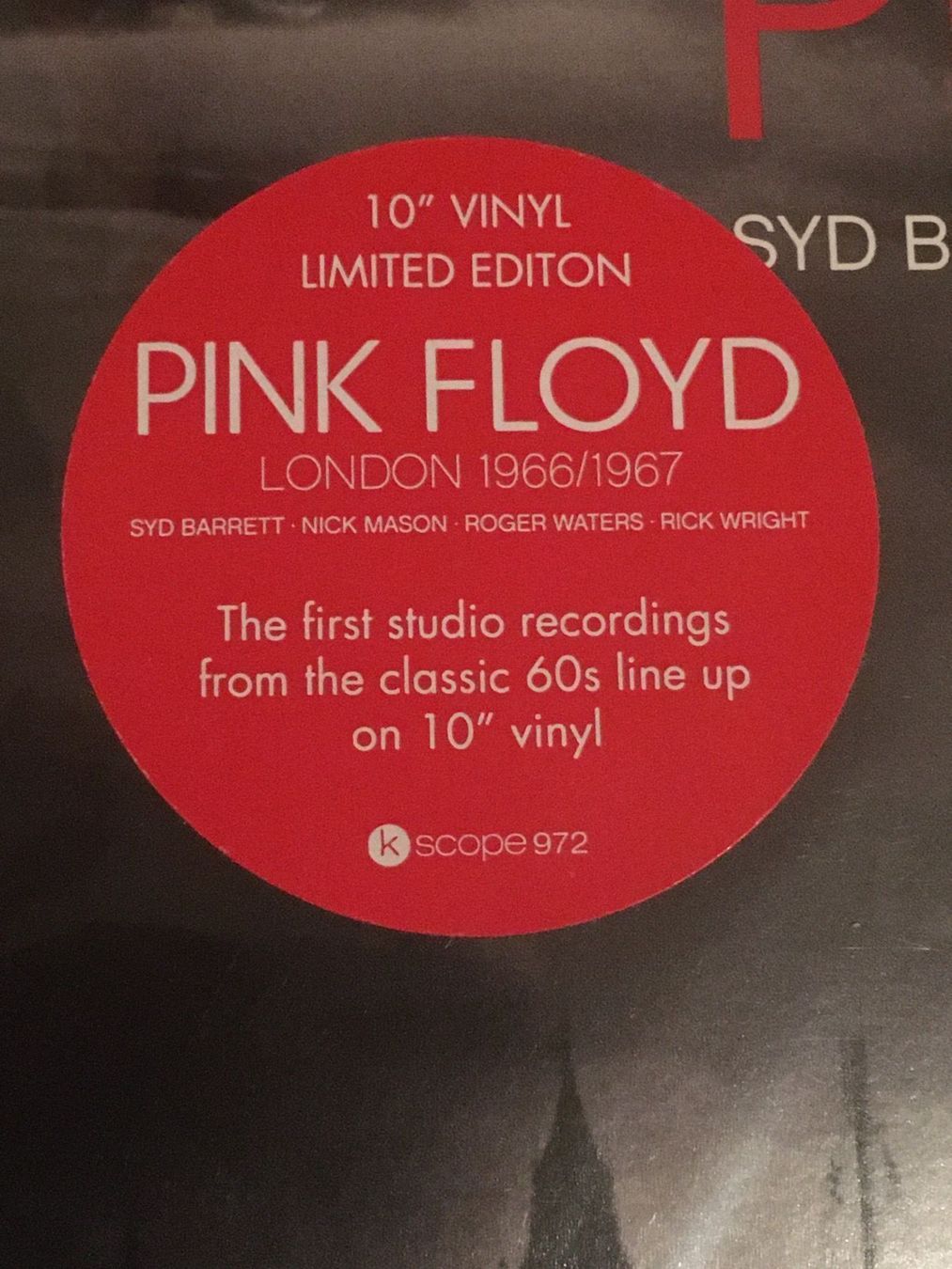 Dischi in vinile: Pink Floyd 2005  10"Lp Limited Edition – Nuovo e nell'imballaggio originale da Faulensee venduto da Mizuno06 1