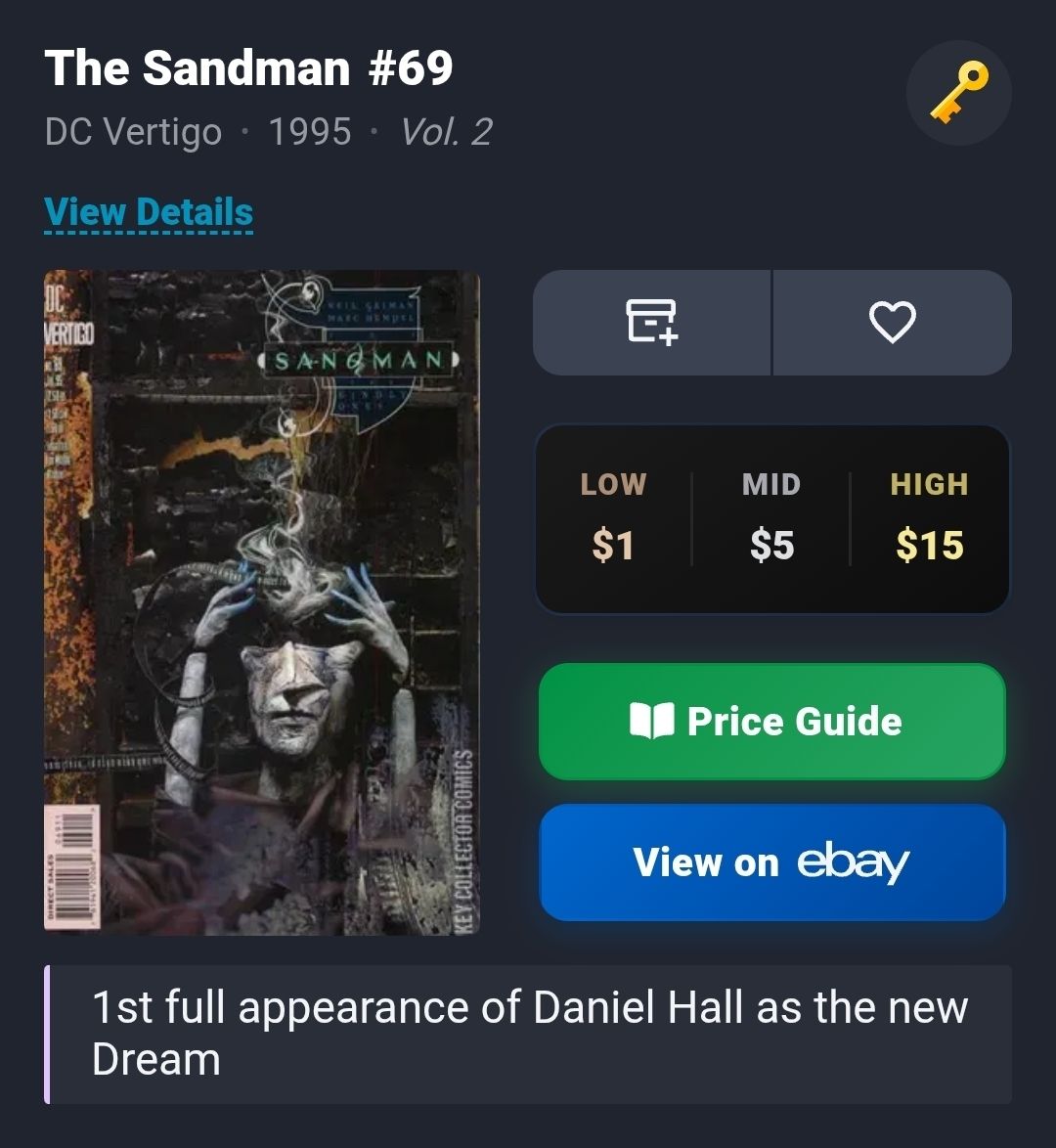 BD: The Sandman #57-74 🔑 – D'occasion à Biel/Bienne par collector_comics 7