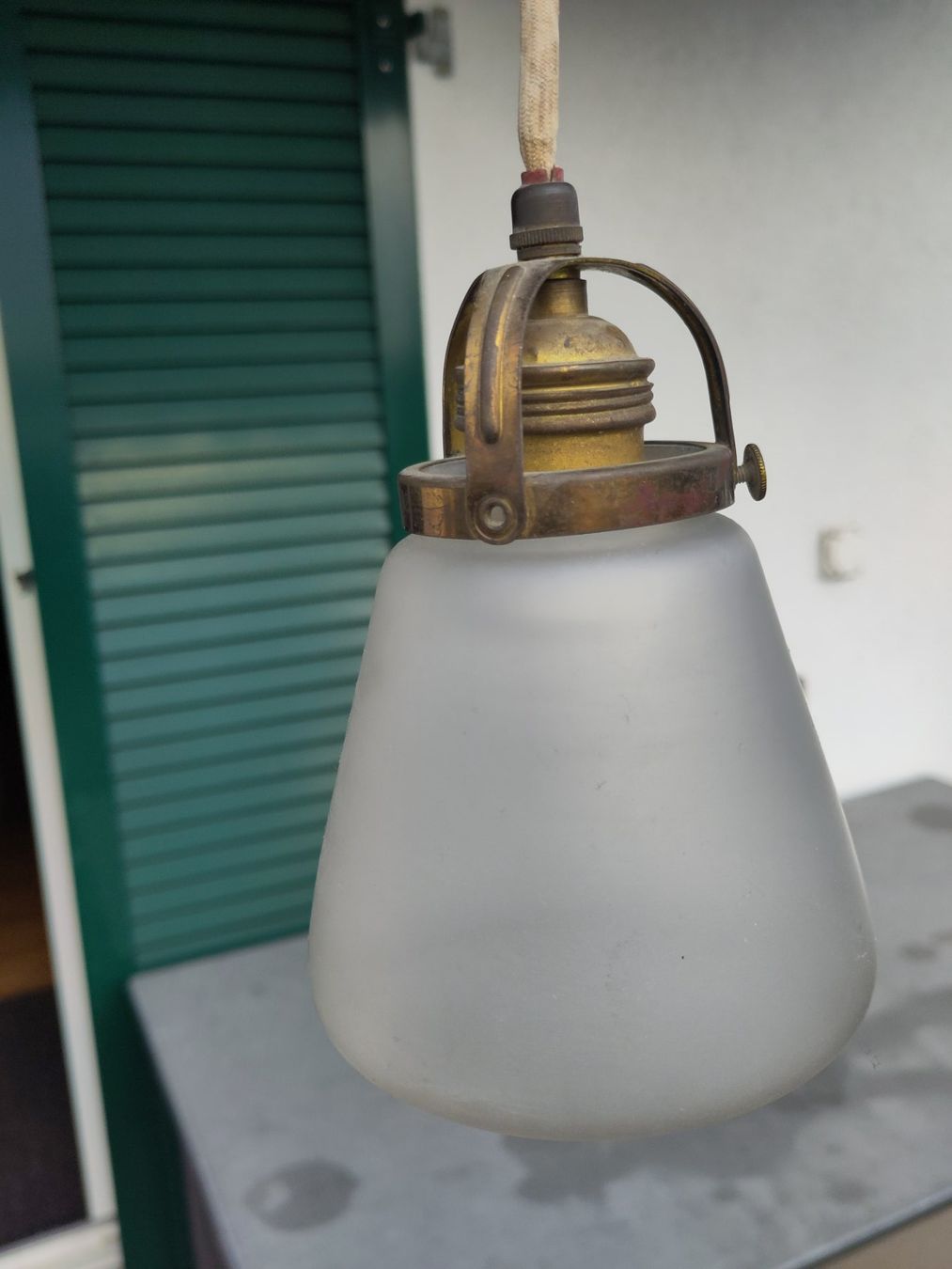 Lustres & lampes de plafonds: Antike Deckenlampe – D'occasion à Oberbüren par EBMA01