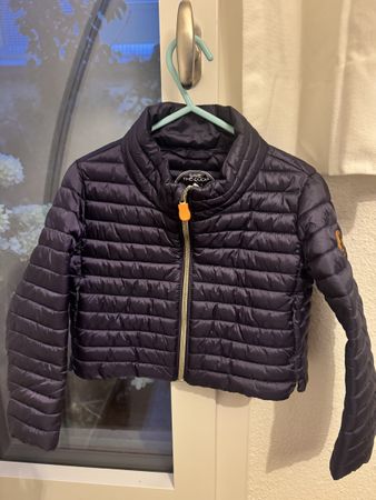 Save the Duck Jacket Navy Blue Size 4 Years