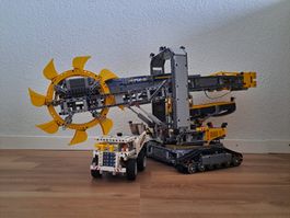LEGO Technik 42055 - Schaufelradbagger,in Kleinteile zerlegt