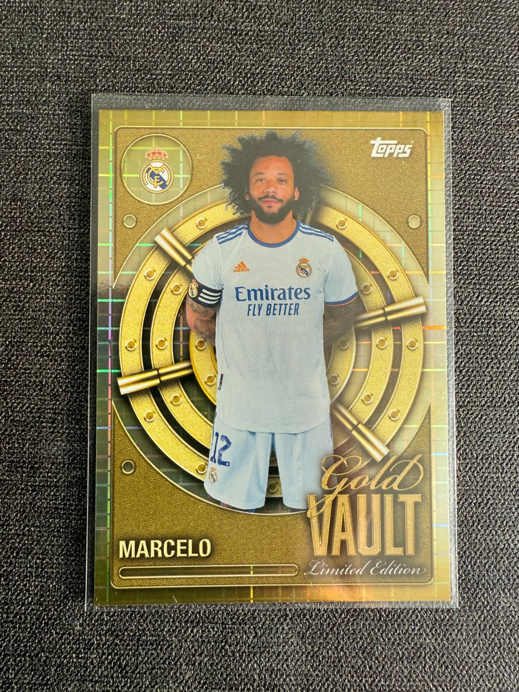 Topps Carte collezionabili: Topps Marcelo Real Madrid Gold Vault – Usato da Burgdorf venduto da Sports_Cards_3400