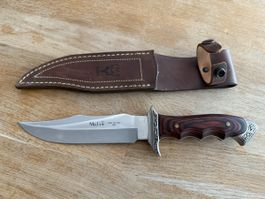 Muela Jagdmesser mit Lederscheide Spanisches Messer