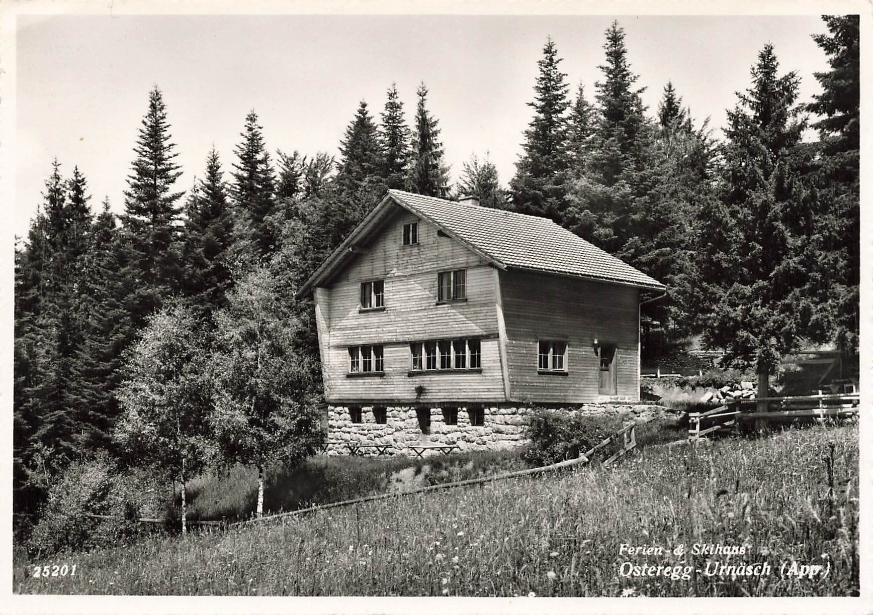 Cartoline postali: Ferien- & Skihaus, Urnäsch Appenzell – Usato da Schwyz venduto da Seffi56