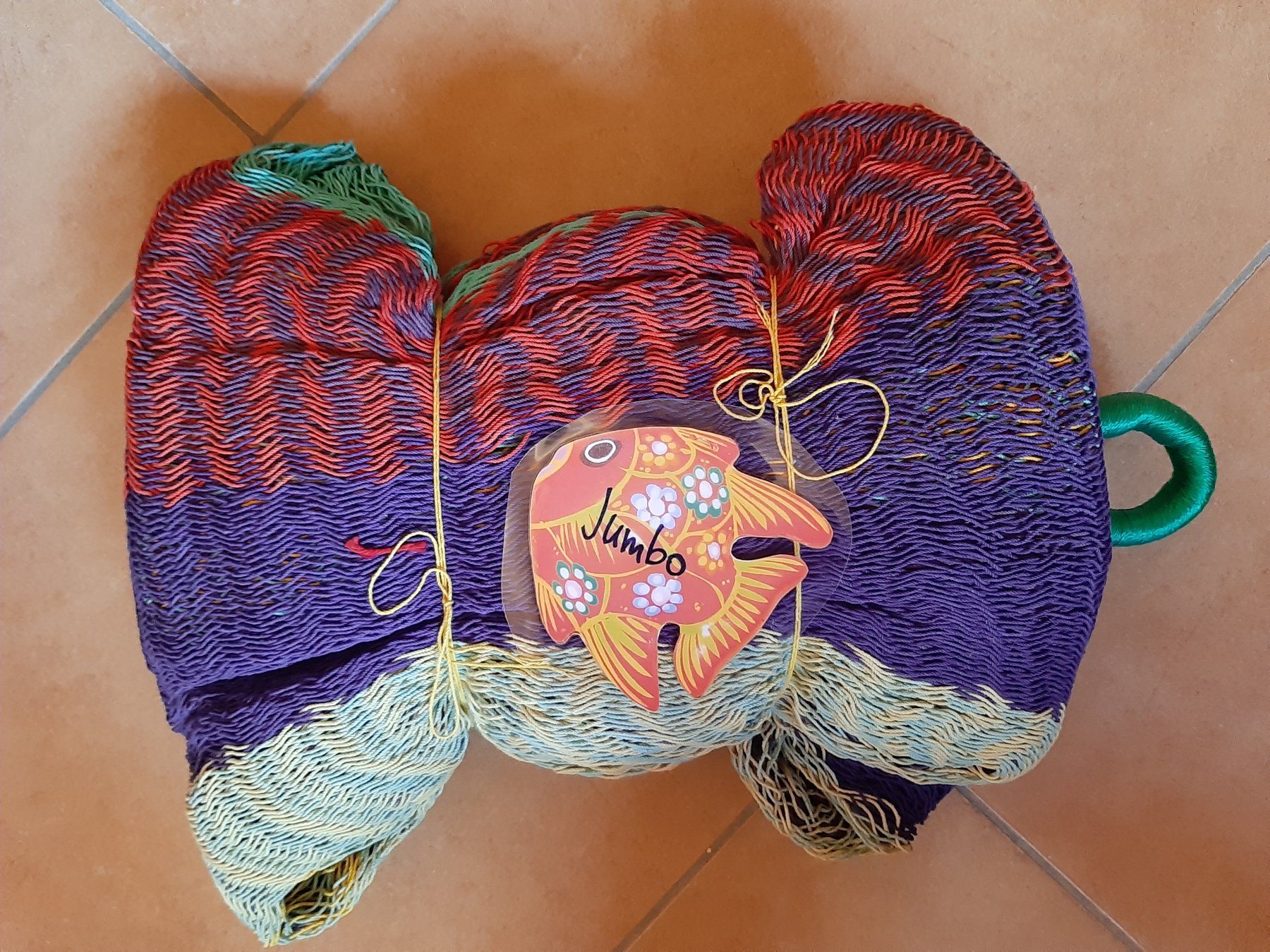 Amache: Mexikanische Hängematte, Grösse Jumbo – Nuovo e nell'imballaggio originale da Les Pontins venduto da Santana33