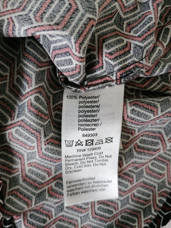 Camicette: Bluse mit Retromuster, Gr. 34, neu – Nuovo e nell'imballaggio originale da Emmen venduto da Tigerlady 7