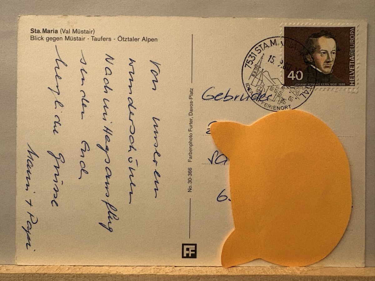 Cartoline postali: AK von Sta. Maria – Usato da Rümlang venduto da Kartenpost1 1