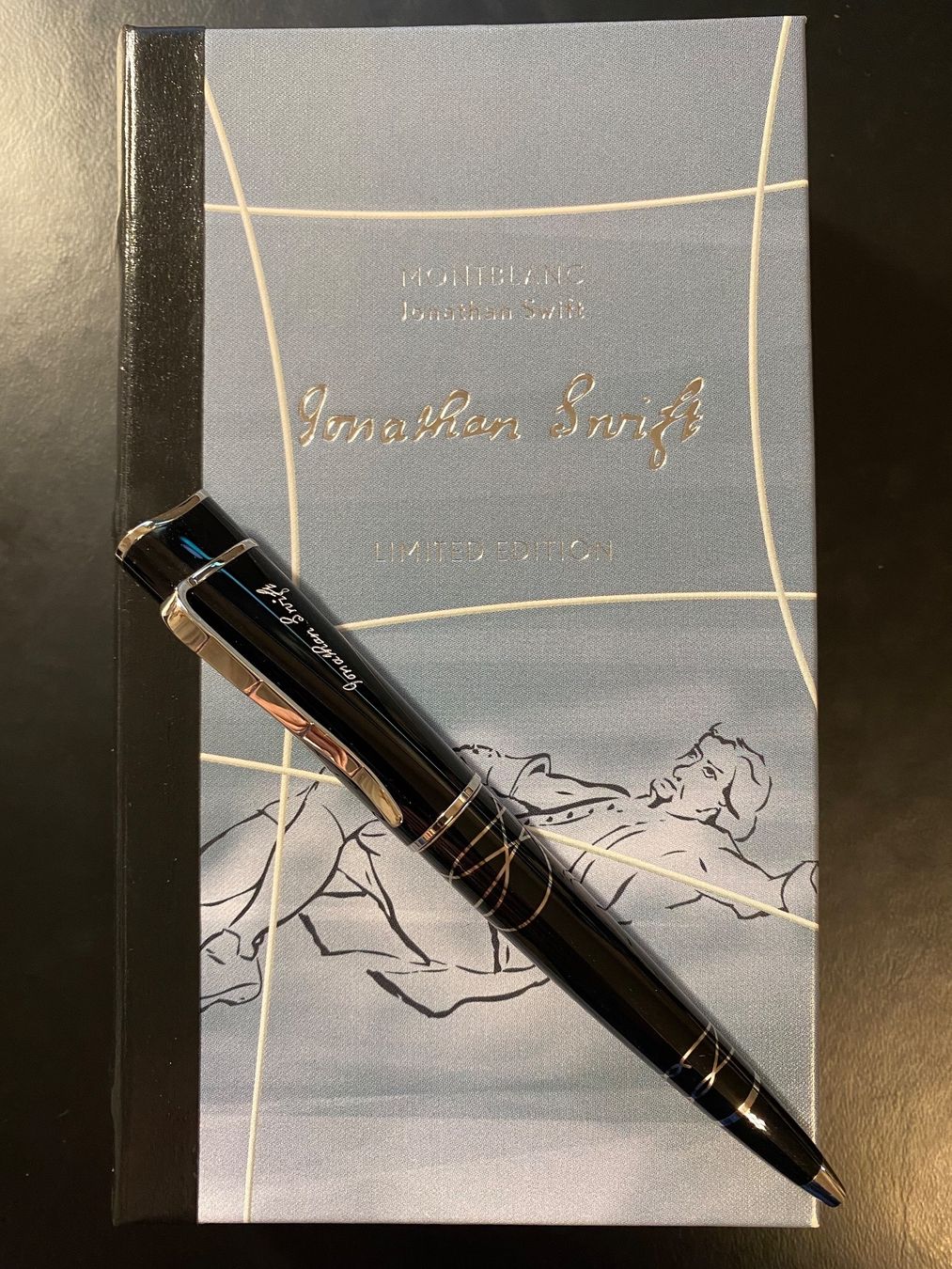 Stifte & Marker: Montblanc Kugelschreiber Jonathan Swift Limited Edition – Gebraucht aus Goldach von benzi71 1