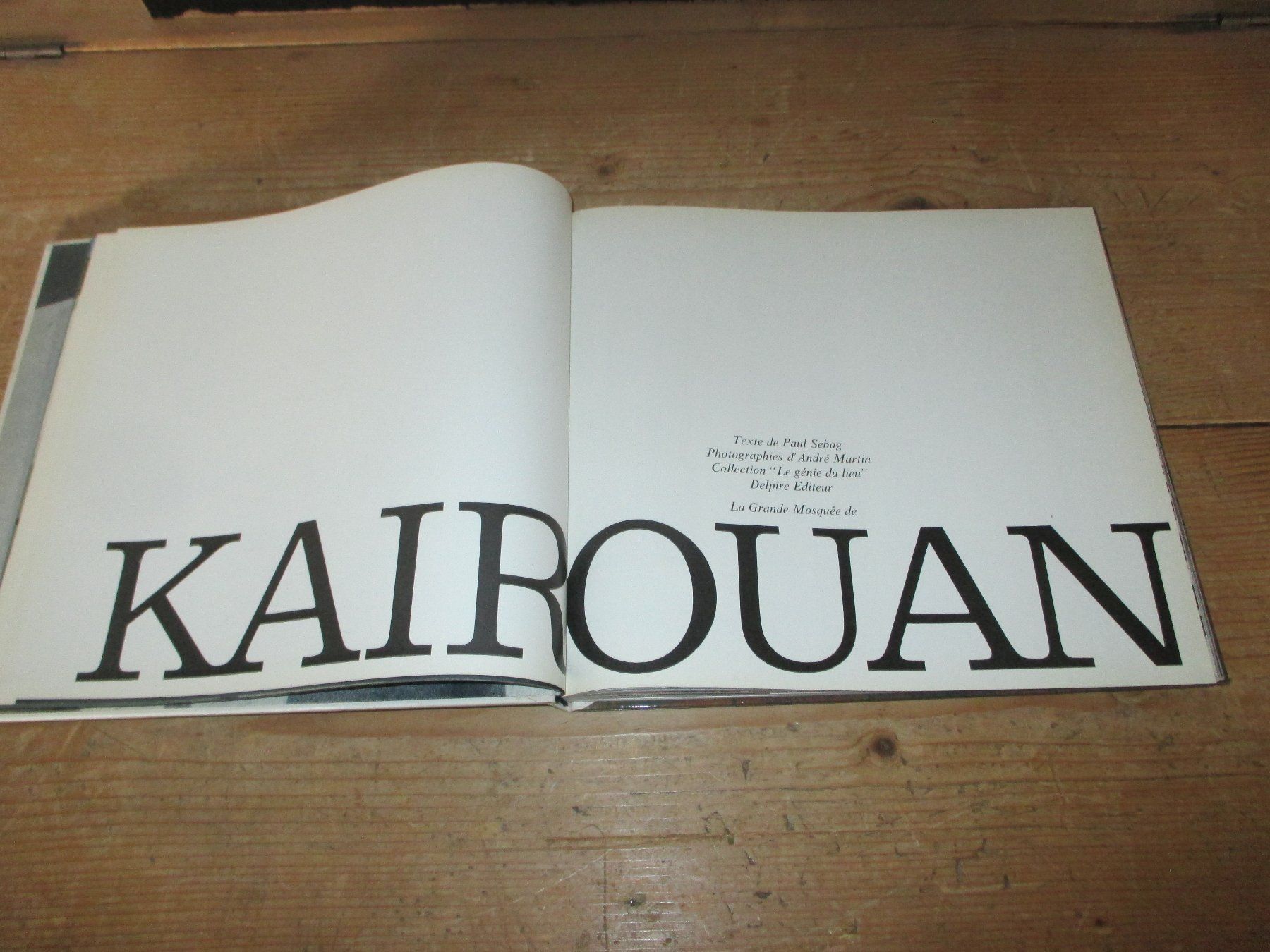 Livres: Kairouan, 1963 – D'occasion à Flims - Dorf par Stagediver 2