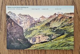 Mürren von drr Kleinen Scheidegg aus