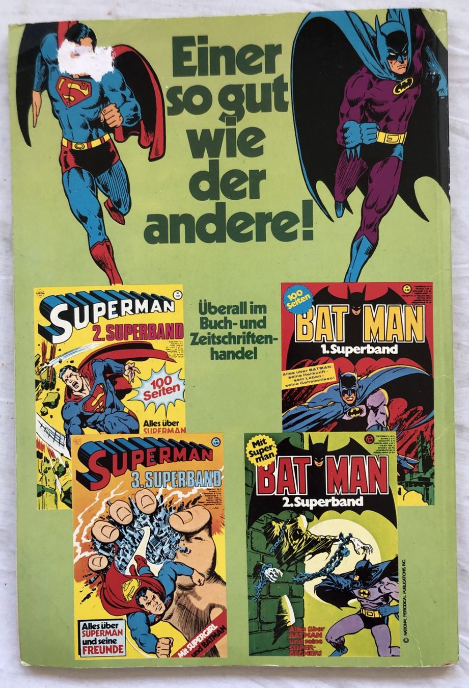 BD: SUPERMAN - 4.SUPERBAND – D'occasion à Schaffhausen par durruti 4