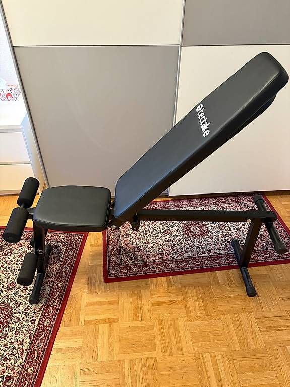 TecTake Hometrainer: BANC DE MUSCULATION TECTAKE AVEC POIDS – Usato da Peseux venduto da leo_jl6k 2
