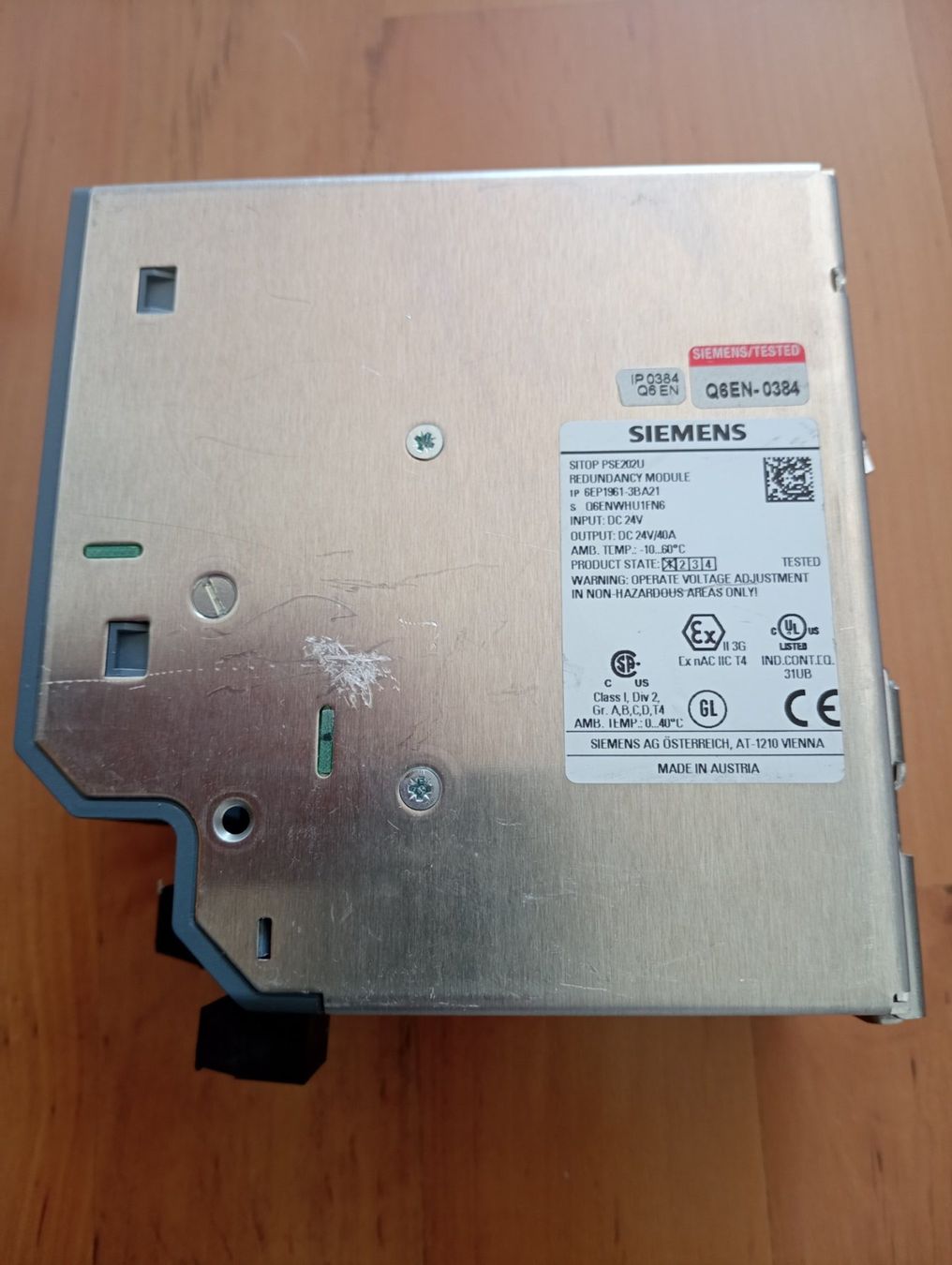 Siemens Elektronikbauteile: Siemens SITOP PSE202U Redundanzmodul / 6EP1961-3BA21 – Gebraucht aus Ufhusen von HKSC 1