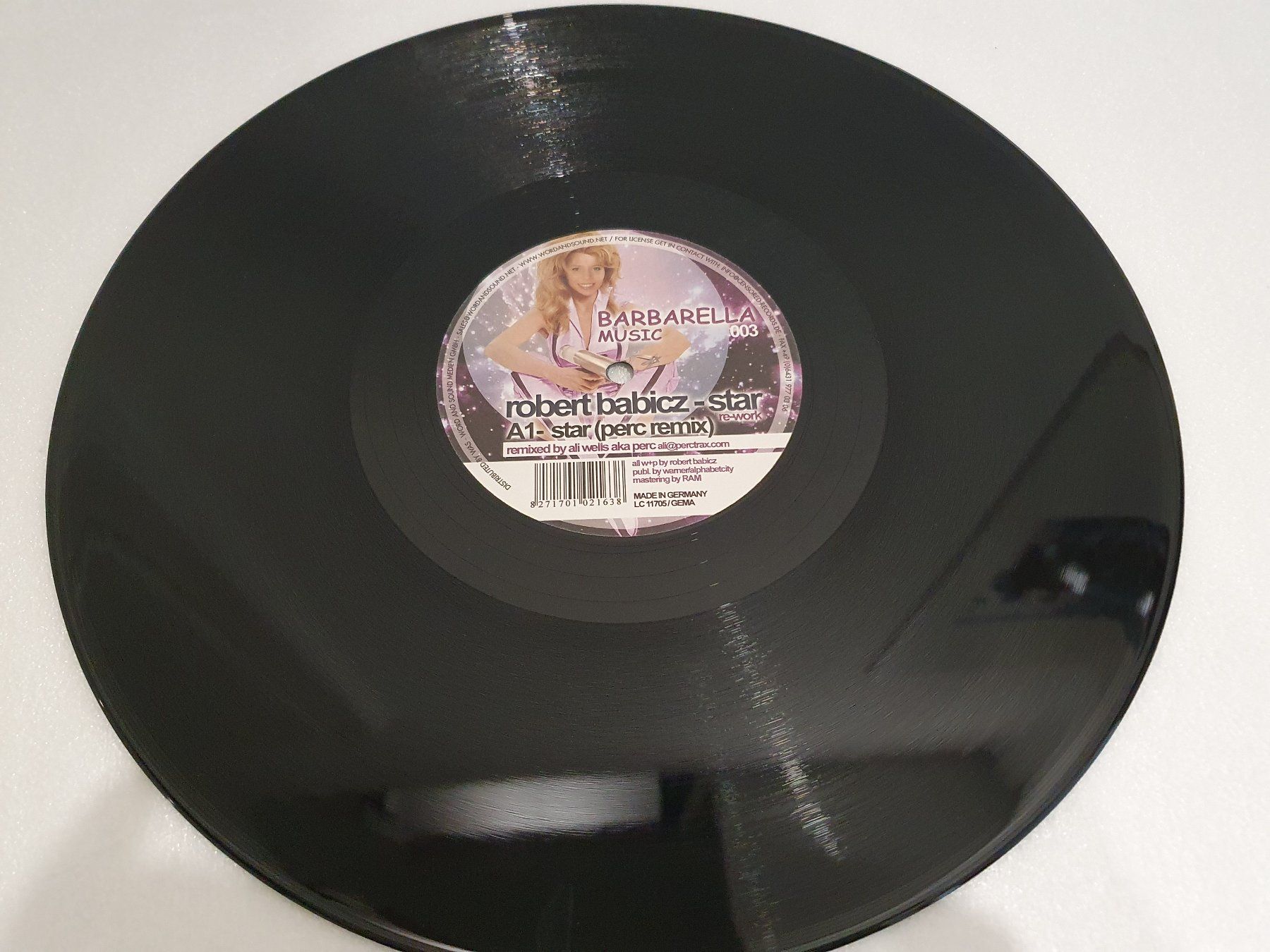 Schallplatten: Robert Babicz – Star (Re-Work) (Minimal Techno) – Gebraucht aus Uster von Vinyl-Leidenschaft 2