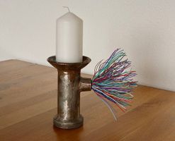 Kerzenständer, Eisen / Einzelstück
