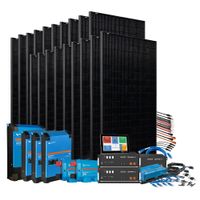 Solar Speicheranlage USV 6kw Trina 425w, victron, pylontech