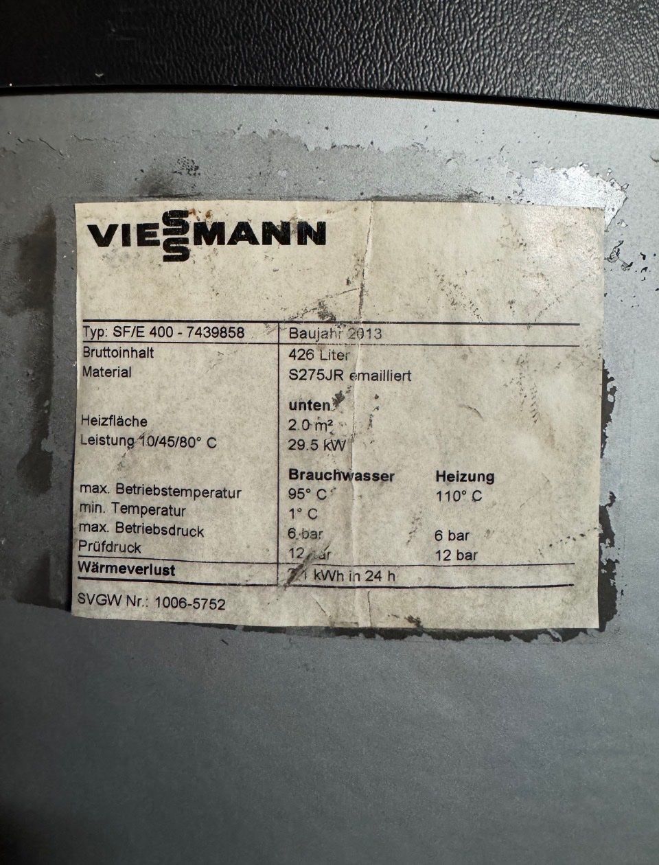 Sanitär: Boiler mit elektro satz – Gebraucht aus Amriswil von MuMeJaEl 4