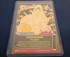 Itachi Uchiha Naruto Mythos TCG Karte 140/130 Secret 1st Edi