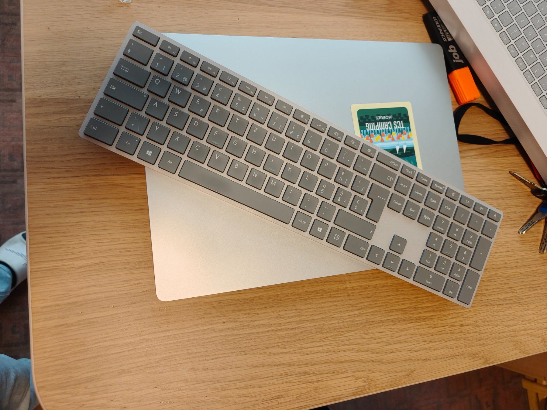 Microsoft Tastiere: Microsoft Wireless Keyboard, Swiss Layout, Like New – Nuovo (secondo la descrizione) da Aarau venduto da billsg 4