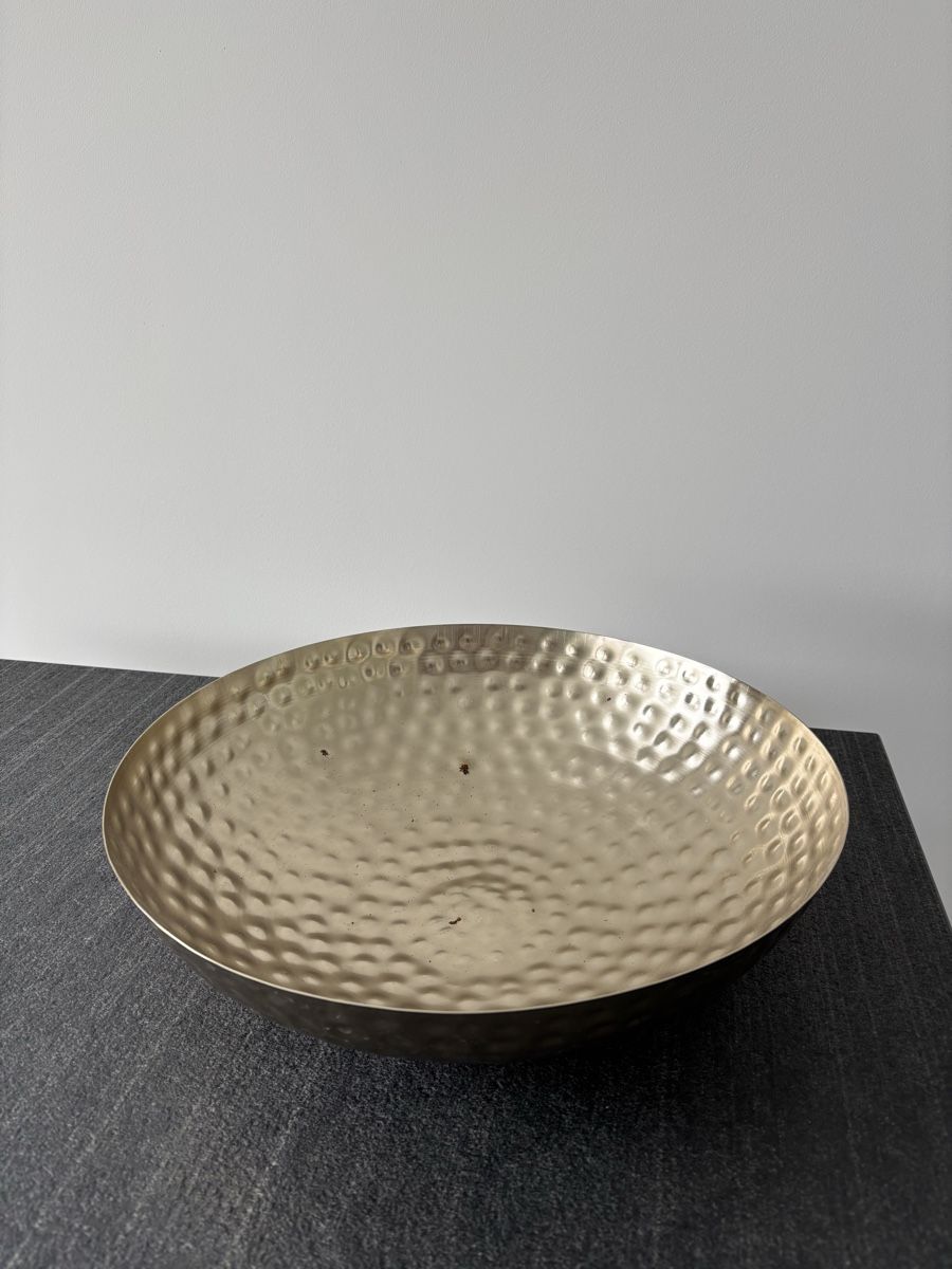 Tutte le decorazioni: Deko Schale Gold 37cm Durchmesser  – Usato da Cham venduto da LoreM7