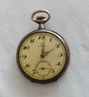 Omega Taschenuhr Silber    Ø ca. 31mm