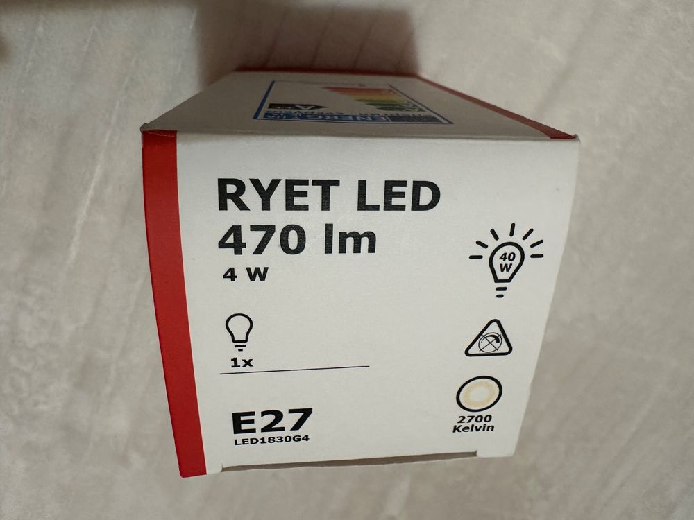 RYET LED Lampe, E27, 470lm, neuwertig für gemütliches Licht! (Gebraucht ...