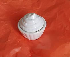 Süsse Dose Cupcake Porzellan weiss HOFF Interieur NEU
