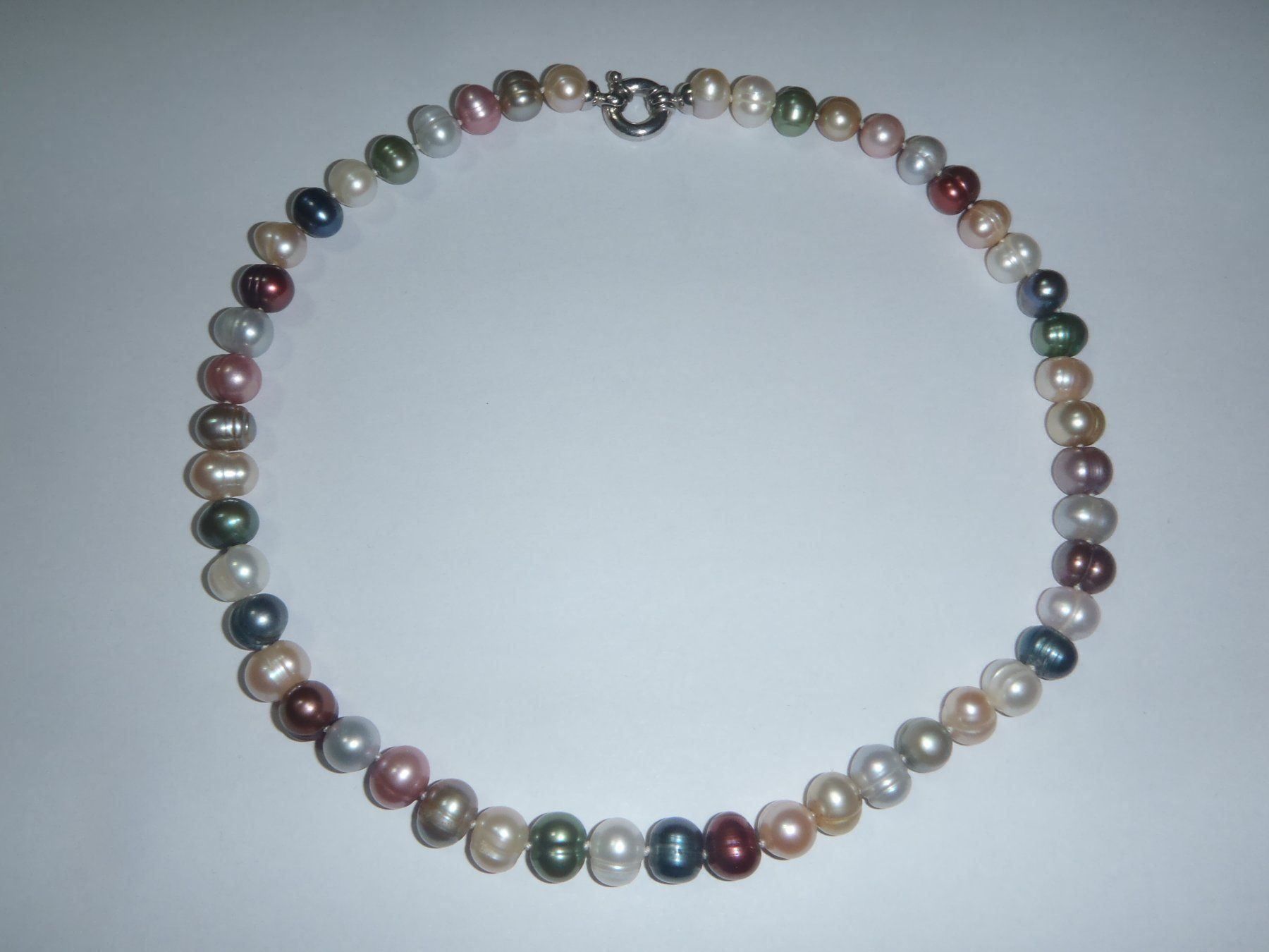 Catenine: PERLEN - Collier bestehend aus Bunten Süsswasserzuchtperlen – Nuovo e nell'imballaggio originale da Diegten venduto da marcel3891 2