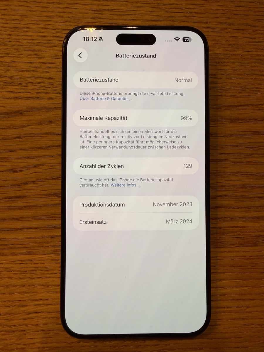 Apple Handys / Smartphones: iPhone 15 Pro Max, 256GB, Schwarz - Top Zustand! – Neu (gemäss Beschreibung) aus Büsserach von laura001babel 2