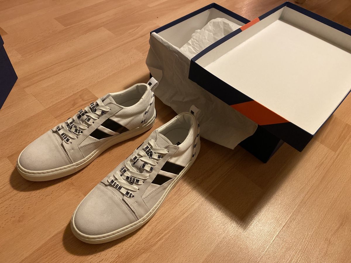 MSGM Chaussures hommes: MSGM Designer-Sneaker weiss Gr. 40 – Neuf avec emballage d'origine à Zürich par pk8047 5