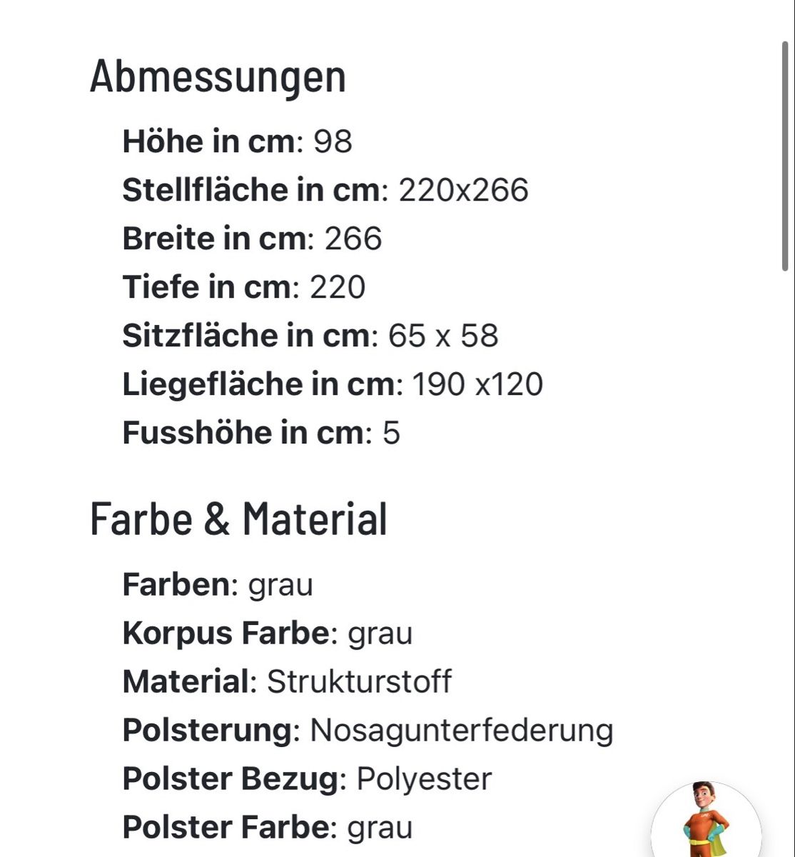 Sofas: Ecksofa – Gebraucht aus Frenkendorf von lop_sq9f