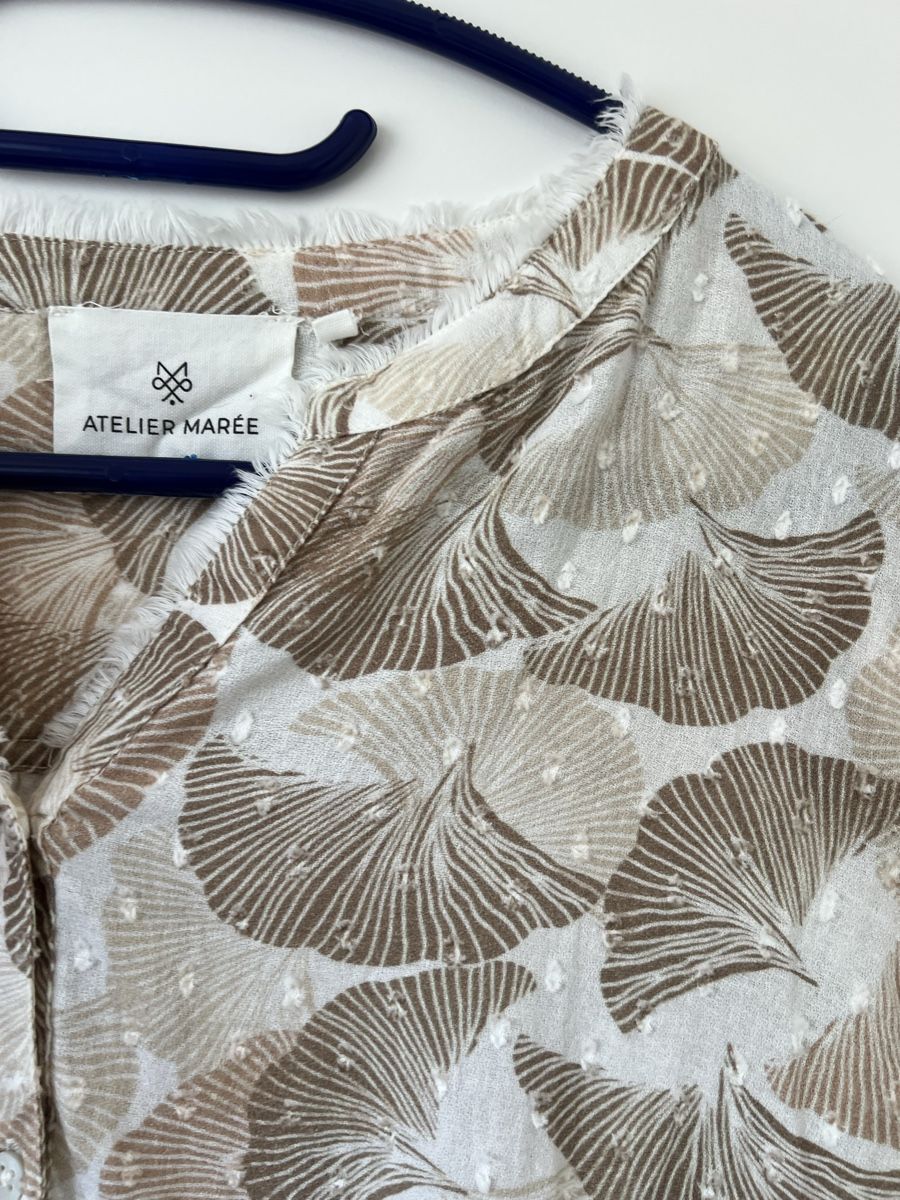 Camicette: Leichte Baumwolle Bluse Gr S / M Atelier Maree – Nuovo (secondo la descrizione) da Langenthal venduto da Alperose_5 1