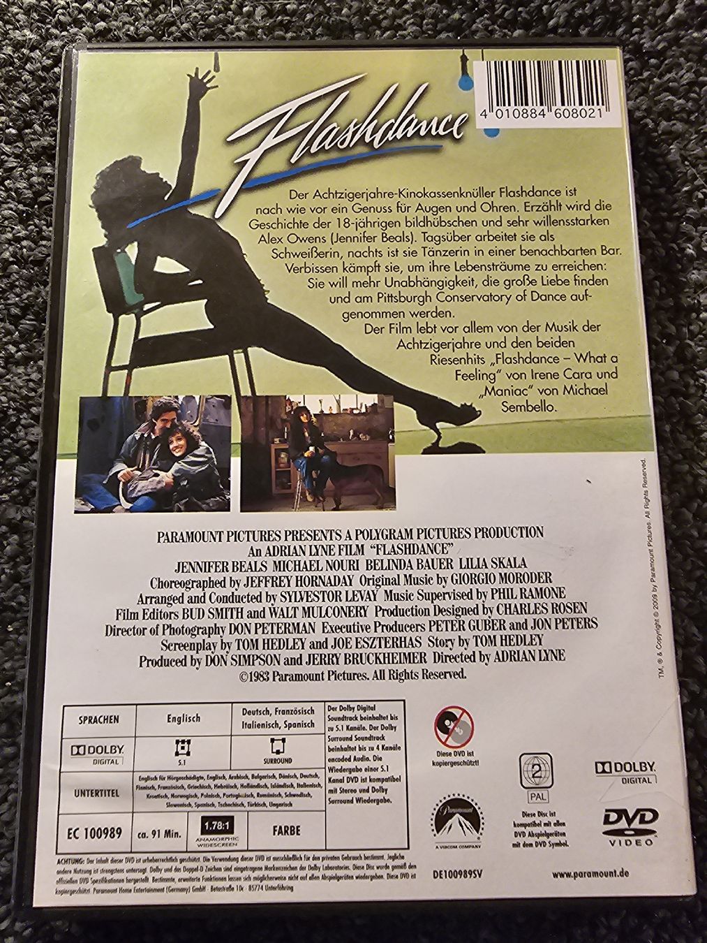 Alle DVDs: Flashdance (21916) – Gebraucht aus Ruswil von jan_bxl5 1