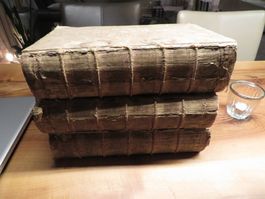 3 Antike Bücher Georgica curiosa Aucta Kochbuch 1716, 1749