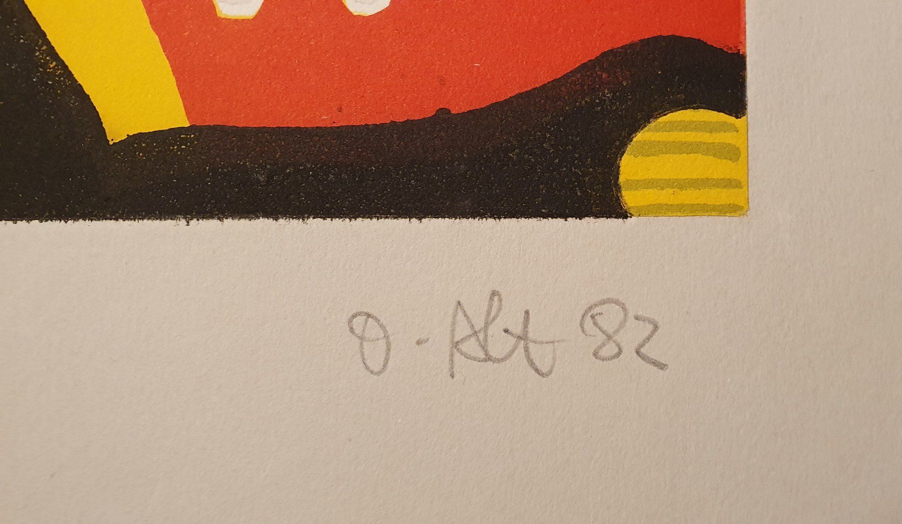 Grafiken & Lithographien: Otmar Alt Radierung Hamdsigniert Herbst – Gebraucht aus Baden von Digit6 1