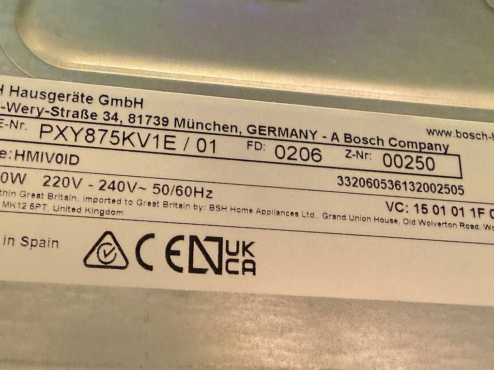 Cuisinières: Bosch Induktionskochfeld – D'occasion à Allschwil par Sevenpat 1
