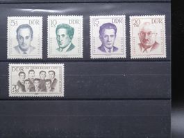 DDR 1962 Antifaschisten II Gedenk **