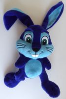 MIGROS - blauer Stoffhase mit Öffnung am Rücken. Ostern