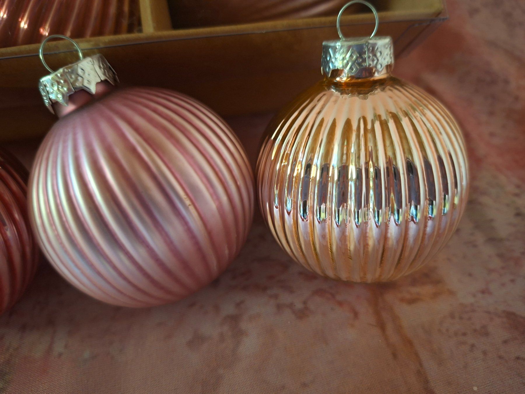 Tutte le decorazioni: neu: 10 Weihnachtskugeln Glas rosa – Nuovo e nell'imballaggio originale da Nassen venduto da verrueckt 2