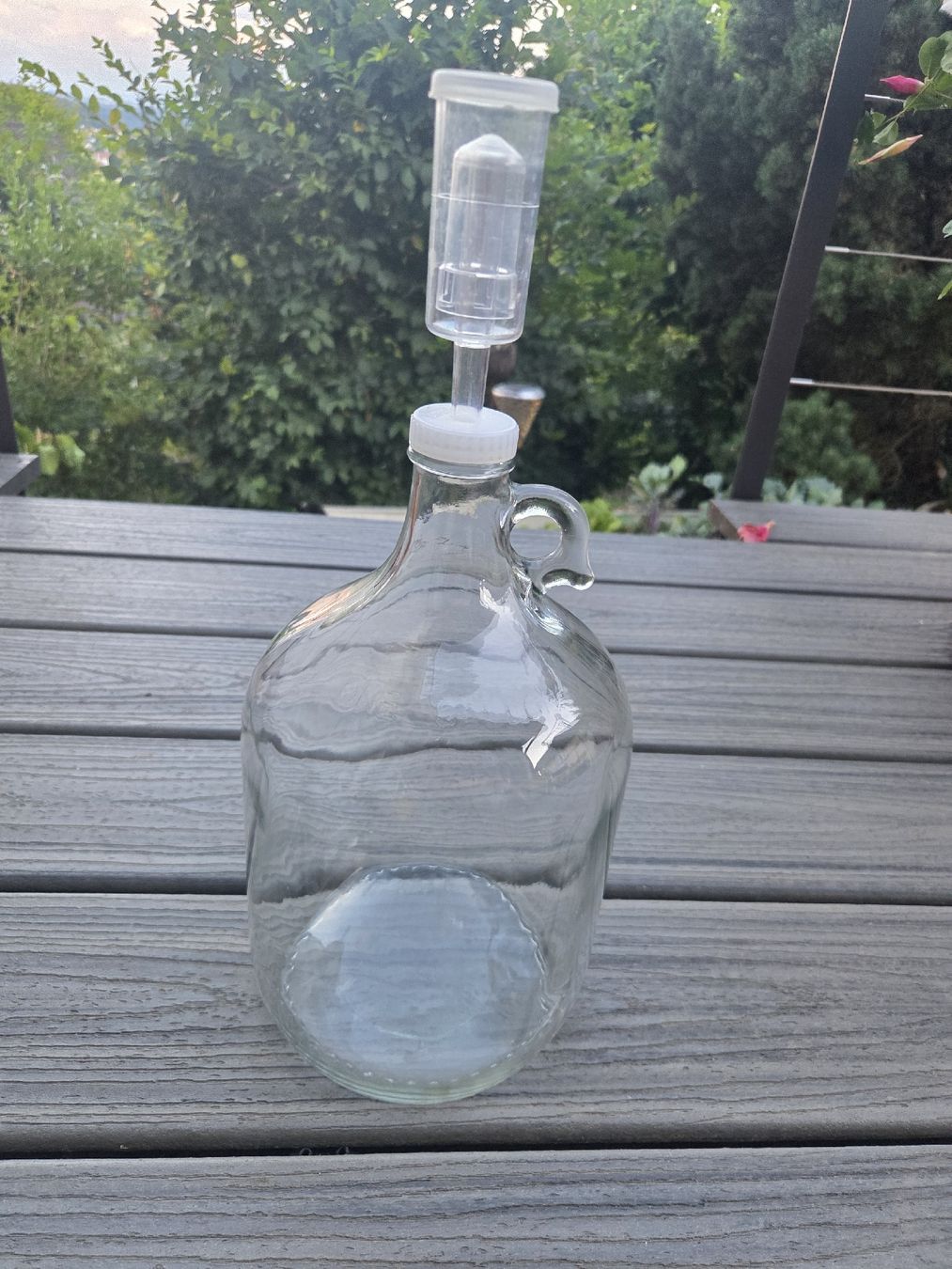 Sonstiges Geschirr & Gläser: Gärflasche mit Gäraufsatz – Gebraucht aus Rickenbach SO von Prise91