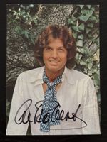 Chris Roberts Autogrammkarte, handsigniert, Schlager-Legende