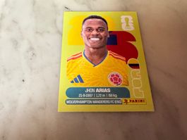 Panini Fifa Fussball WM 2026 Sticker Jhon Arias COL 17