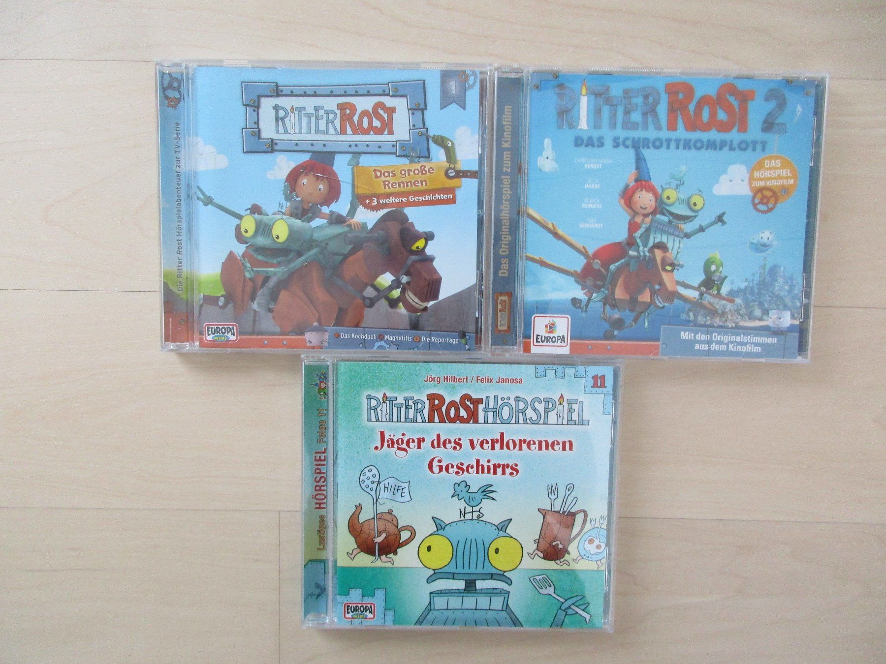 CDs: 3x Ritter Rost / Hörspiel CD – Neu (gemäss Beschreibung) aus Gossau SG von Black-Queen