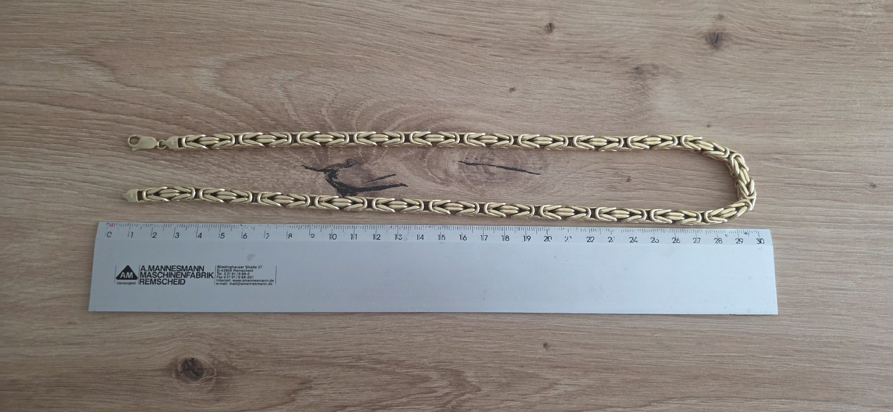 Catenine: Königskette 14 K 55 gramm – Usato da Wil SG venduto da GT504 1