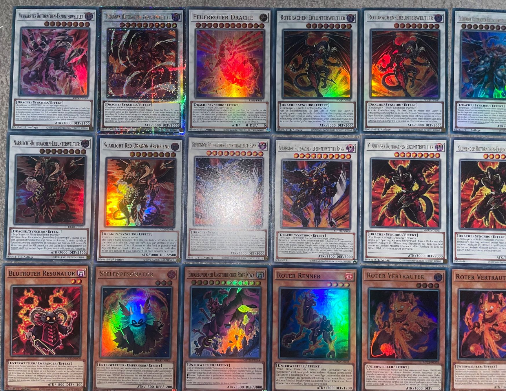 Yugioh Carte collezionabili: YuGiOh Rotdrachen Deck – Nuovo (secondo la descrizione) da Altstätten SG venduto da ChangeMaker 1
