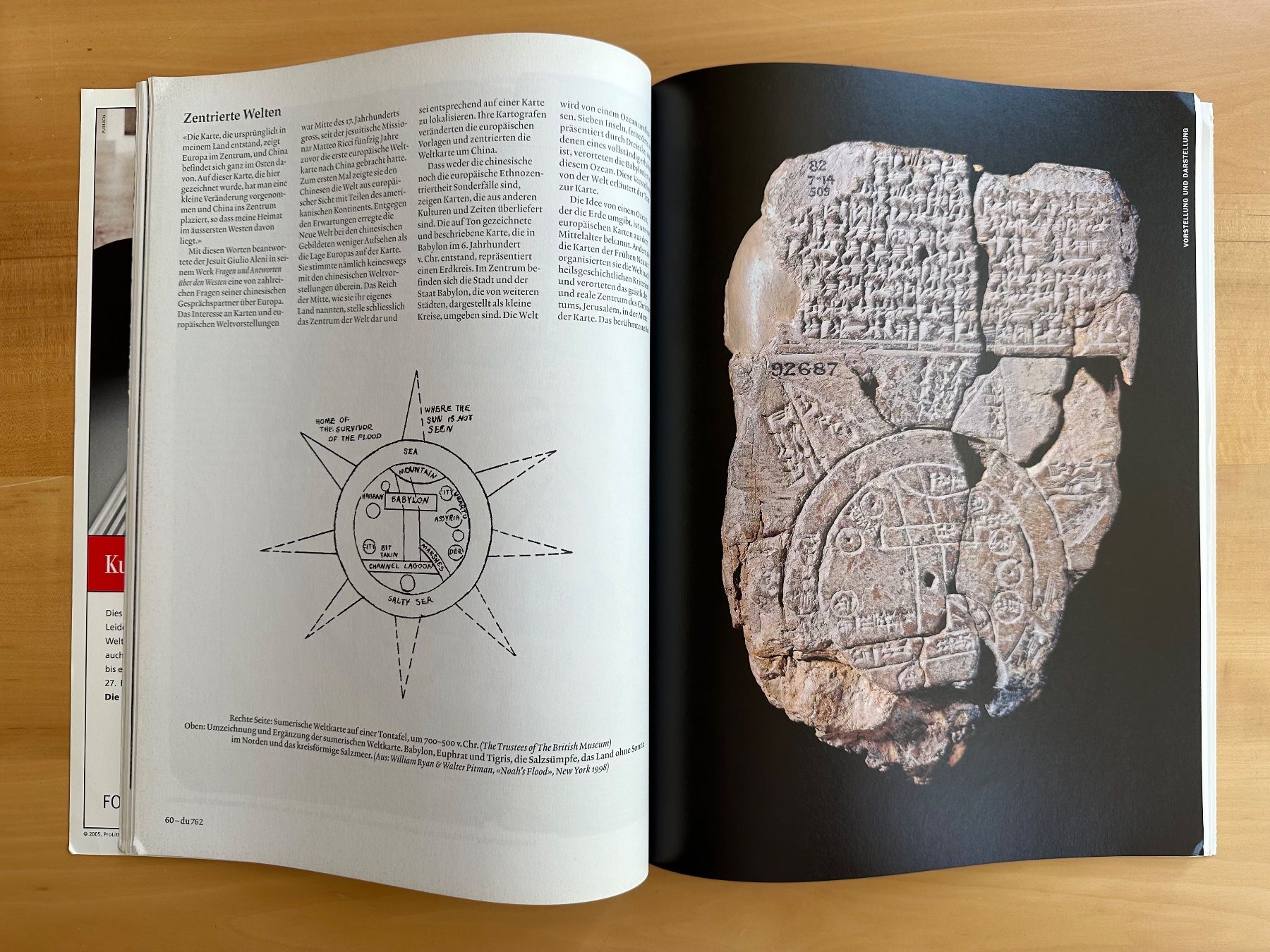 Riviste & Magazine: Zeitschrift "du": Weltkarten – Usato da Bern venduto da mordswein 2