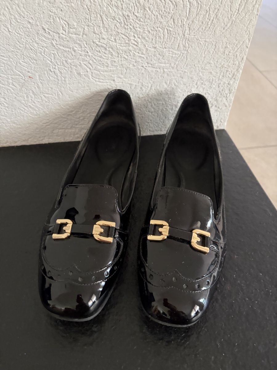 Geox Damenschuhe: Geox Lackleder Schwarz Grösse 41 – Neu (gemäss Beschreibung) aus Muttenz von stoeberi01 1