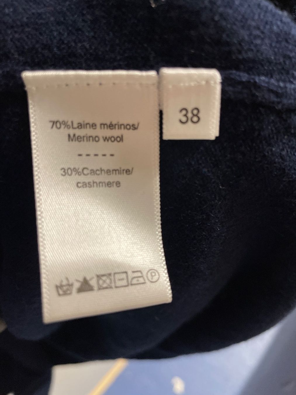 Giacche: Navy MAX&MOI Twintset mit Merino & Kaschmir Gr. 38 – Usato da Frasnacht venduto da GracyStore 6